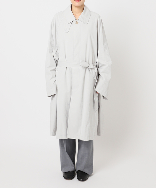 CITYSHOP（シティーショップ）の「“O” TENT LINE コート（その他アウター・レディース・ブラック/ライトグレー/ベージュ・36/38）」の14枚目の写真