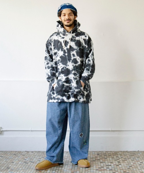 チャイハネ(チャイハネ)の「【チャイハネ】ディルバルMEN'Sデニムパンツ(デニムパンツ・メンズ・ダークブルー/ライトブルー・FREE)」の3枚目の写真