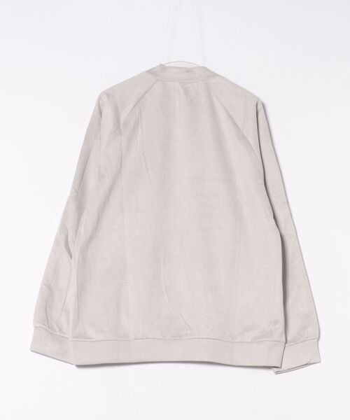 SETUP7（セットアップセブン）の「【SETUP7】ルーズラグランタートルスウェットKNF144（スウェット・メンズ・グレー/ブラック・L/XL）」の3枚目の写真