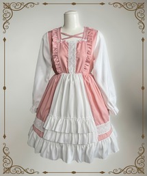 MAISON SELECT（メゾンセレクト）の「9D13 ボリュームフリル 前バッスル クラシカル ワンピース ロリィタ（ワンピース）」