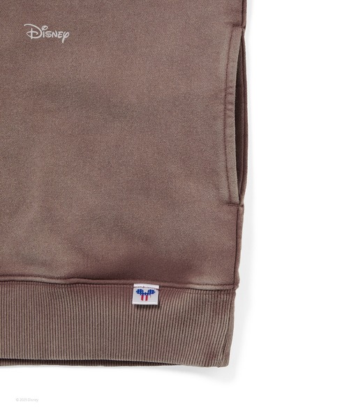 thisisneverthat(ディスイズネバーザット)の「TNT_Mickey_Frame Half Zip Sweatshirt(スウェット・メンズ・グレイッシュブルー/ブラウン・S/M/L/XL)」の4枚目の写真