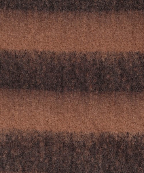 ALAND（エーランド）の「【UNISEX】ALAND／ボーダーマフラー（マフラー・レディース・ブルー/ブラウン・FREE）」の11枚目の写真