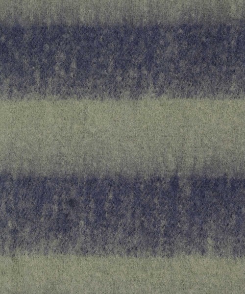 ALAND（エーランド）の「【UNISEX】ALAND／ボーダーマフラー（マフラー・レディース・ブルー/ブラウン・FREE）」の12枚目の写真