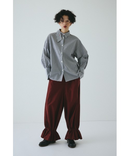 HeRIN.CYE（ヘリンドットサイ）の「Asymmetry collar shirt