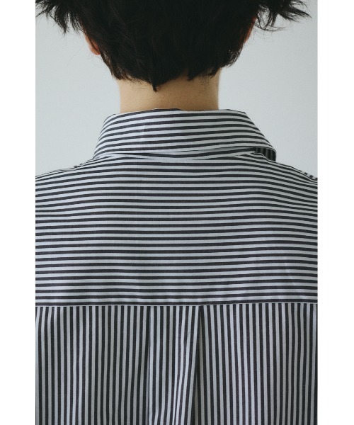 HeRIN.CYE(ヘリンドットサイ)の「Asymmetry collar shirt アシンメトリーカラーシャツ(シャツ/ブラウス・レディース・ブラウン系その他/ブラック系その他/ブルー系その他3・FREE)」の15枚目の写真