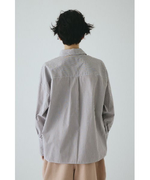 HeRIN.CYE(ヘリンドットサイ)の「Asymmetry collar shirt アシンメトリーカラーシャツ(シャツ/ブラウス・レディース・ブラウン系その他/ブラック系その他/ブルー系その他3・FREE)」の12枚目の写真