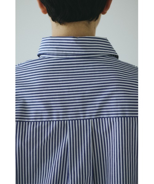 HeRIN.CYE(ヘリンドットサイ)の「Asymmetry collar shirt アシンメトリーカラーシャツ(シャツ/ブラウス・レディース・ブラウン系その他/ブラック系その他/ブルー系その他3・FREE)」の7枚目の写真