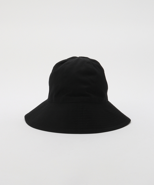 KIJIMA TAKAYUKI（キジマ　タカユキ）の「KIJIMA TAKAYUKI REVERSIBLE FISHERMAN HAT WYYY252839：ハット（ハット・レディース・ブラック・60）」の2枚目の写真