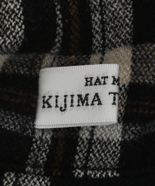 KIJIMA TAKAYUKI（キジマ　タカユキ）の「KIJIMA TAKAYUKI REVERSIBLE FISHERMAN HAT WYYY252839：ハット（ハット・レディース・ブラック・60）」の7枚目の写真