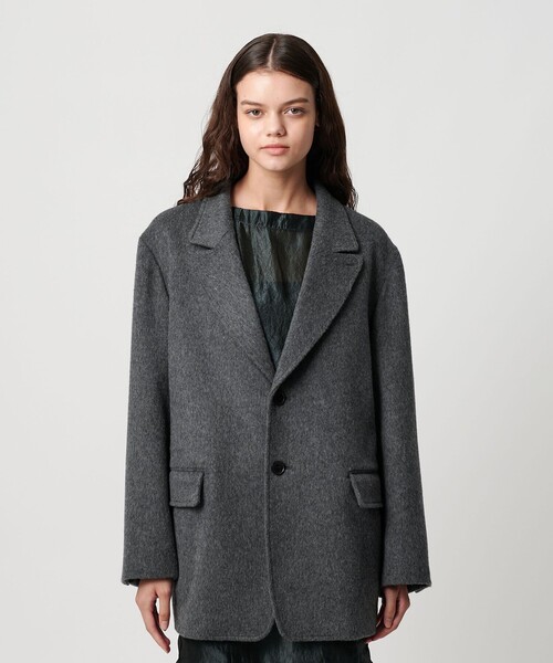 ATTISESSION＞ビーバー ビッグ コートジャケット（その他アウター