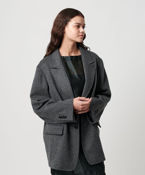 ATTISESSION＞ビーバー ビッグ コートジャケット（その他アウター