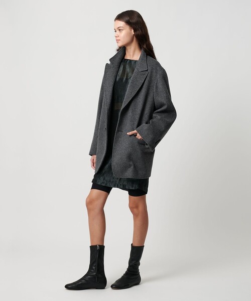 ATTISESSION＞ビーバー ビッグ コートジャケット（その他アウター