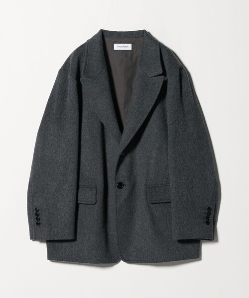 ATTISESSION＞ビーバー ビッグ コートジャケット（その他アウター