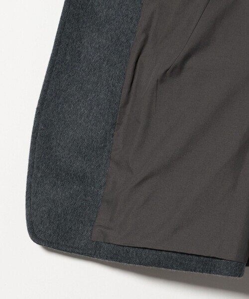 ATTISESSION(アティセッション)の「<ATTISESSION>ビーバー ビッグ コートジャケット(その他アウター・レディース・ブラック/ダークグレー・38/36)」の11枚目の写真