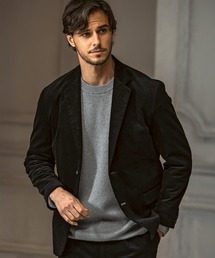 AKM Contemporary（エイケイエムコンテンポラリー）の「【WEB・直営店限定】AKM Contemporary(エイケイエムコンテンポラリー)コーデュロイ スマートシルエット テーラードジャケット(ストレッチ性/伸縮性)（テーラードジャケット・メンズ）」