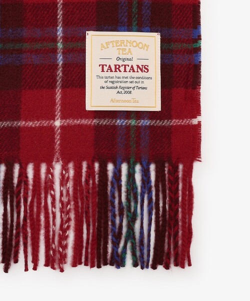 Afternoon Tea（アフタヌーンティー）の「タータンチェック柄ストール/Afternoon Tea Original Tartans（ストール/ショール・レディース・ベージュ/グリーン/レッド/ブルー・ONE SIZE）」の8枚目の写真
