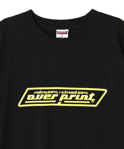 over print(オーバープリント)の「overprint/オーバープリント/【LHP EXCLUSIVE】Shopper Tee - Yume(Tシャツ/カットソー・メンズ・ホワイト/ブラック・L/M/XL)」の4枚目の写真