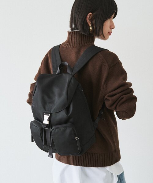 russet（ラシット）の「ナイロンリュックサック（CE-1650）（バックパック/リュック・レディース・ブラック・FREE）」の12枚目の写真