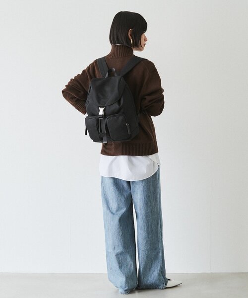 russet（ラシット）の「ナイロンリュックサック（CE-1650）（バックパック/リュック・レディース・ブラック・FREE）」の10枚目の写真