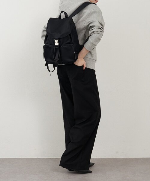 russet（ラシット）の「ナイロンリュックサック（CE-1650）（バックパック/リュック・レディース・ブラック・FREE）」の4枚目の写真