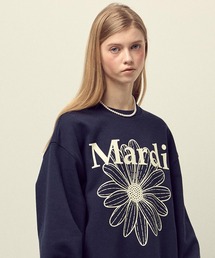 MARDI スウェット ネイビー Mardi Mercredi｜マルディメクルディのスウェット（ブルー