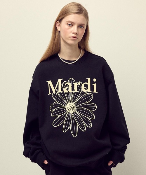 OVERSIZED SWEATSHIRT FLOWERMARDI / オーバーサイズ スウェットシャツ