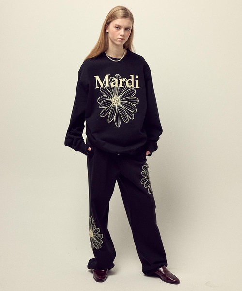 OVERSIZED SWEATSHIRT FLOWERMARDI / オーバーサイズ スウェットシャツ