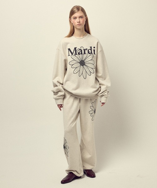 OVERSIZED SWEATSHIRT FLOWERMARDI / オーバーサイズ スウェットシャツ