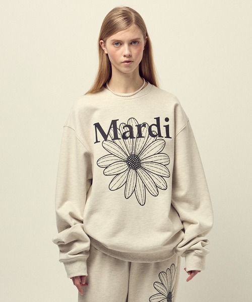 OVERSIZED SWEATSHIRT FLOWERMARDI / オーバーサイズ スウェットシャツ