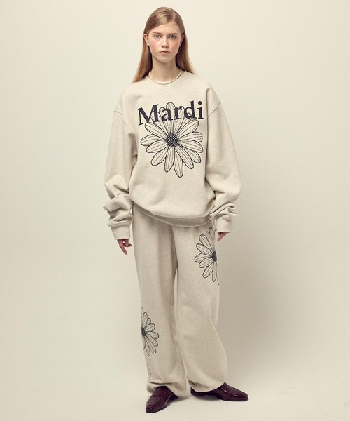 OVERSIZED SWEATSHIRT FLOWERMARDI / オーバーサイズ スウェットシャツ
