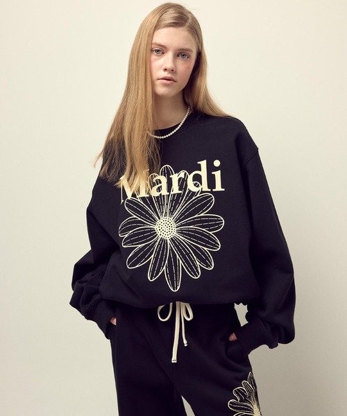 OVERSIZED SWEATSHIRT FLOWERMARDI / オーバーサイズ スウェットシャツ