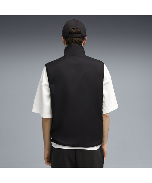 PUMA(プーマ)の「PUMA プーマ メンズ リバーシブル シェルパ ベスト(ナイロンジャケット・メンズ・ブラック・X-LARGE/XX-LARGE/MEDIUM/SMALL/LARGE)」の5枚目の写真
