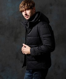 HIDEAWAYS NICOLE | フードプリント中綿ブルゾン(ブルゾン)