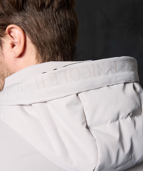 HIDEAWAYS NICOLE（ハイダウェイニコル）の「フードプリント中綿ブルゾン（ブルゾン・メンズ・シルバーグレー/ブラック/ホワイト×ブラック/ブルー系その他・X-LARGE/LARGE/MEDIUM）」の15枚目の写真