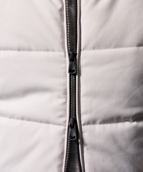 HIDEAWAYS NICOLE（ハイダウェイニコル）の「フードプリント中綿ブルゾン（ブルゾン・メンズ・シルバーグレー/ブラック/ホワイト×ブラック/ブルー系その他・X-LARGE/LARGE/MEDIUM）」の20枚目の写真