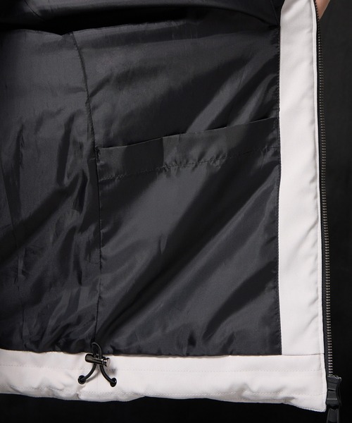 HIDEAWAYS NICOLE（ハイダウェイニコル）の「フードプリント中綿ブルゾン（ブルゾン・メンズ・シルバーグレー/ブラック/ホワイト×ブラック/ブルー系その他・X-LARGE/LARGE/MEDIUM）」の22枚目の写真