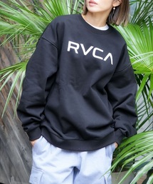 RVCA | RVCA メンズ BIG RVCA FADE CR トレーナー 【2025年秋冬モデル】 @autumn/ルーカクルーネックスウェット(スウェット)