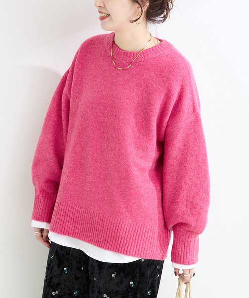 FOXMIXクルーネックプルオーバー（ニット/セーター）｜B.C STOCK