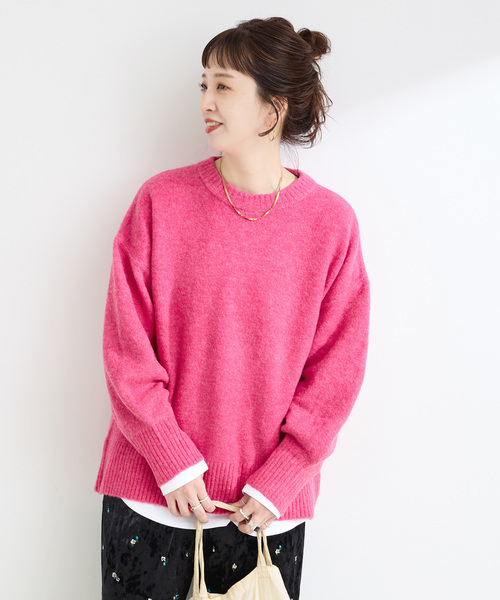 FOXMIXクルーネックプルオーバー（ニット/セーター）｜B.C STOCK（ベー