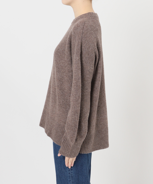 B.C STOCK（ベーセーストック）の「FOXMIXクルーネックプルオーバー（ニット/セーター・レディース・ブルー/ベージュ/ブラウン/レッド/ピンク/サックスブルー・FREE）」の11枚目の写真