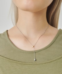 ネックレス（シルバー/銀色系・スターモチーフ）ファッション