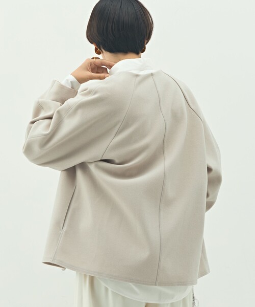 セール】ウォッシャブルストレッチジャージハオリ（ブルゾン