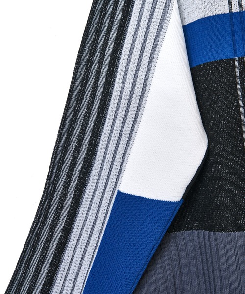 AULA AILA（アウラアイラ）の「【WEB限定】カラーブロックニットプルオーバー（ニット/セーター・レディース・ブラック/ライトグレー/ライム/ピンク/オレンジ・0）」の16枚目の写真