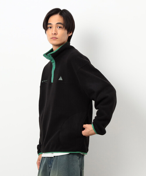 COMME CA ISM（コムサイズム）の「フリースプルオーバー（Tシャツ/カットソー・メンズ・グレー/ブラック・SMALL/MEDIUM/LARGE）」の11枚目の写真