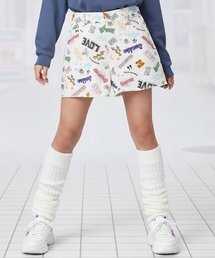 ナルミヤキャラクターズ（ナルミヤキャラクターズ）の「【エンジェルブルー】柄/デニムショートパンツ（デニムパンツ）」