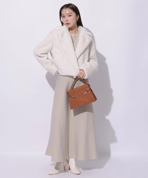 Mystrada（マイストラーダ）の「ふわふわファーコート（ダウン 
