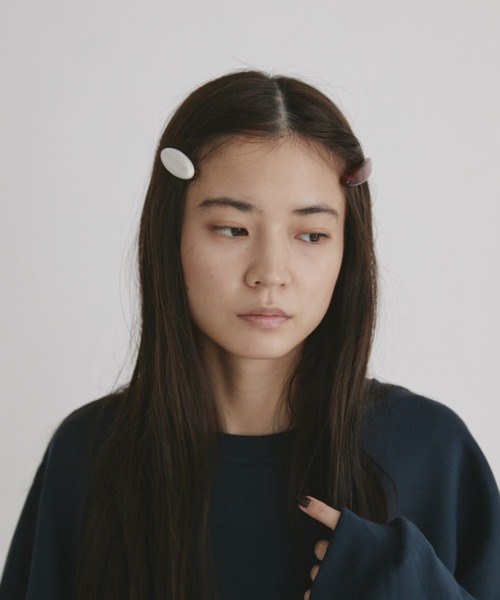 duei(デュイ)の「ミニヘアクリップ(バレッタ/ヘアクリップ・レディース・ブラウン/ホワイト/ブラック・FREE)」の11枚目の写真