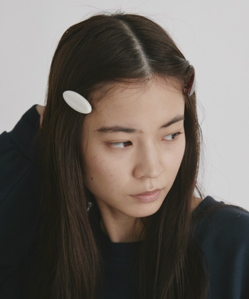 duei(デュイ)の「ミニヘアクリップ(バレッタ/ヘアクリップ・レディース・ブラウン/ホワイト/ブラック・FREE)」の10枚目の写真