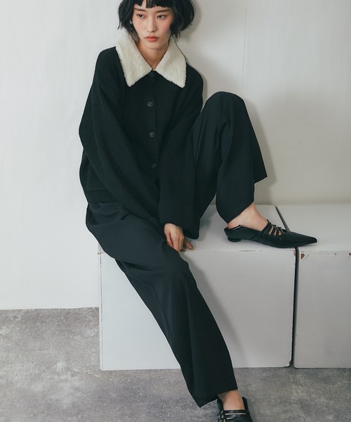 24時間以内発送 新品未使用 ULTERIORヴィンテージツイルタックパンツ 黒 24時間以内発送 新品未使用 ULTERIORヴィンテージツイルタックパンツ