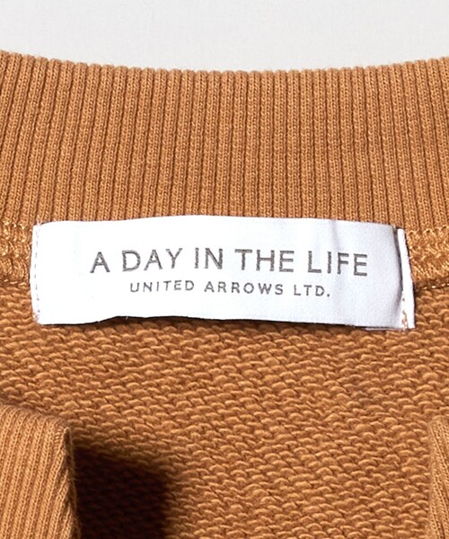 A DAY IN THE LIFE UNITED ARROWS(アデイインザライフユナイテッドアローズ)の「ウラケ キーネックカーディガン <A DAY IN THE LIFE>(カーディガン/ボレロ・レディース・ナチュラル/マスタード/ダークグレー・FREE)」の22枚目の写真